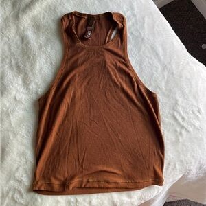 skims high neck tank top